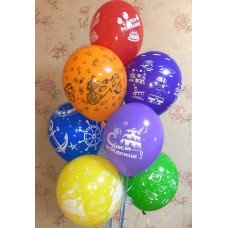 Гелієві кульки З Днем Народження 2