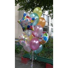 Гелієві кульки З Днем Народження
