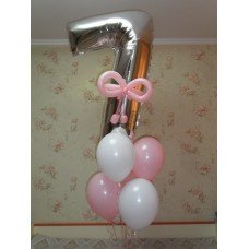 Гелиевые шарики Семерочка