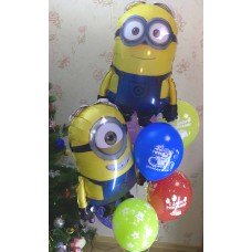 Гелієві кульки Смішні Міньйони