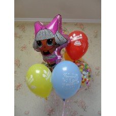 Гелієві кульки в стилі Лол