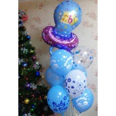 Гелієві кульки Welcome Baby