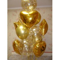 Гелієві кульки Золото