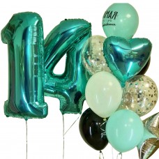 Гелеві кульки 14 років Гелеві кульки 14 років