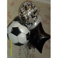 Гелієві кульки чорно білі