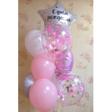 Гелієві кульки для дівчинки