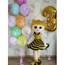 Гелієві кульки Лялька Лол