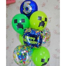 Гелієві кульки Майнкрафт