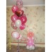 Гелієві кульки на виписку Дівчинці