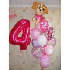 Гелієві кульки Щенячий Патруль