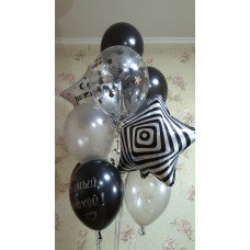 Гелієві кульки "Зоряний Сет"