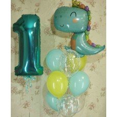 Гелієві кульки Жовто-блакитні Гелієві кульки Жовто-блакитні