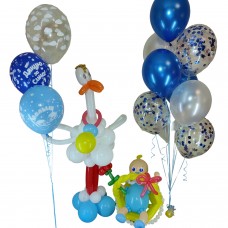 Композиція на виписку з кульок Композиція на виписку з кульок