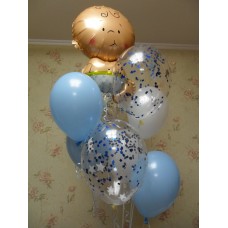 Кульки на виписку хлопчику