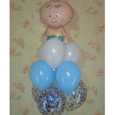 Кульки в Пологовий для хлопчика