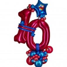 Бравл Старс Цифра 10 Червона Бравл Старс Цифра 10 Червона