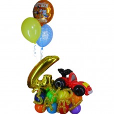 Цифра Чотири з кульок Маквін Цифра Чотири з кульок Маквін