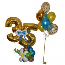 Цифра фольгована 35