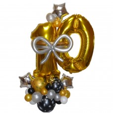 Цифра фольгована Десять