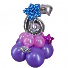 Цифра з кульок Грузик Підставка Фонтану Цифра з кульок Грузик Підставка Фонтану