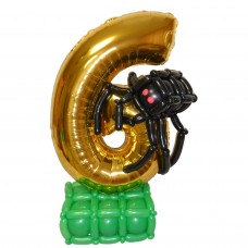 Цифра із кульок Minecraft