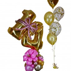 Цифра з кульок 14 років