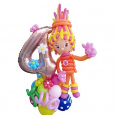 Цифра з кульок Фіксик Сімка Цифра з кульок Фіксик Сімка