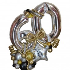 Цифра з кульок Шістдесят Цифра з кульок Шістдесят