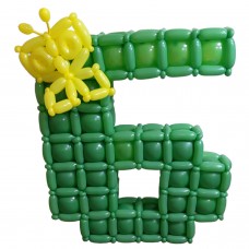 Цифра Minecraft із повітряних кульок Цифра Minecraft із повітряних кульок