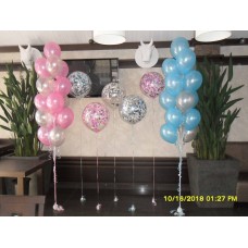 Фотозона кульки гіганти з конфетті Фотозона кульки гіганти з конфетті