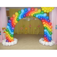 Оформлення кульками Арка Веселка