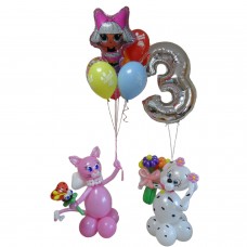 Оформлення кулями дня народження