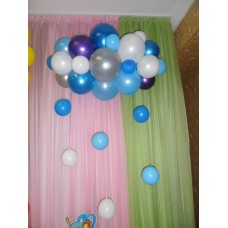 Прикраса кульками Хмаринка