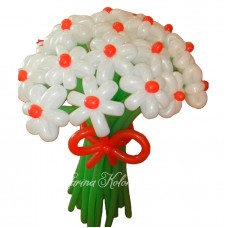 Букет з кульок 23 Ромашки