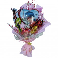 Букет із кульок Леді Баг Букет із кульок Леді Баг