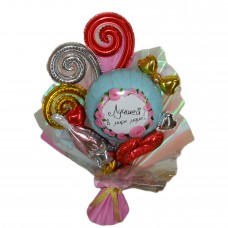 Букет із кульок найкращій Мамі Букет із кульок найкращій Мамі