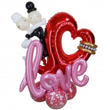 Букет із кульок Любов