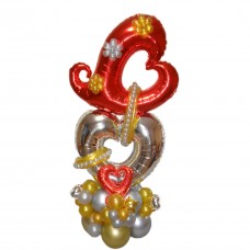 Букет з кульок на весілля