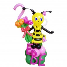 Букет із кульок Бджола