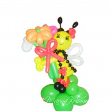 Букет з кульок Бджілка