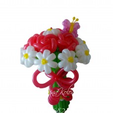 Букет з кульок Ромашки та Троянди