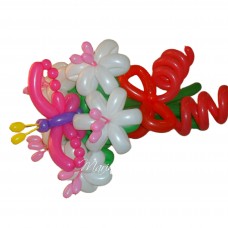 Букет з кульок Рожевий Метелик