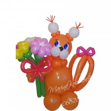 Букет з кульок з Білочкою Букет з кульок з Білочкою