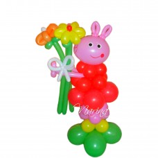 Букет з кульок з Пеппою