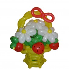 Букет із кульок з Суницею Букет із кульок з Суницею