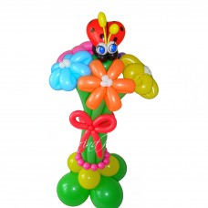 Букет з кульок Сім ромашок Букет з кульок Сім ромашок