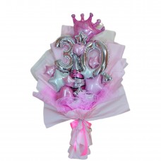 Букет із кульок Тридцятиліття Букет із кульок Тридцятиліття