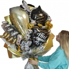 Букет із кульок Ти найкраща Букет із кульок Ти найкраща