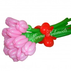 Букет з куль Тюльпани