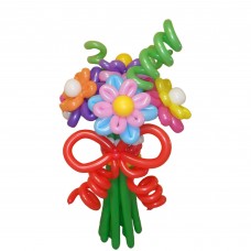 Букет із кульок Яскраві фарби